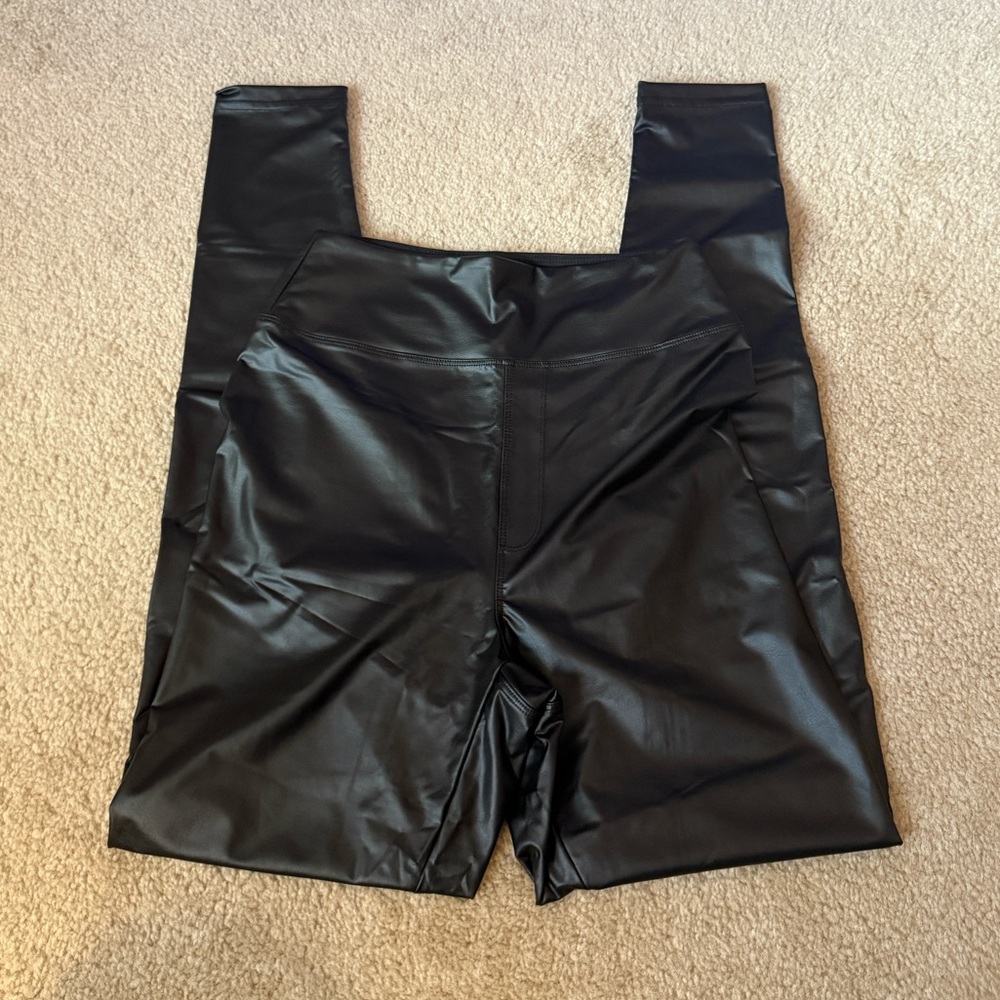 Aerie Faux Leather Leggings